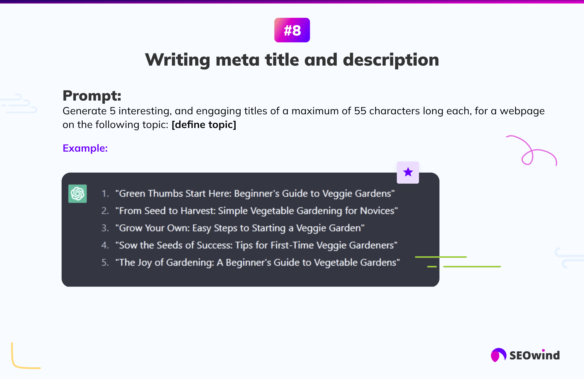 Unlock the potential of ChatGPT to boost SEO results [with prompts]