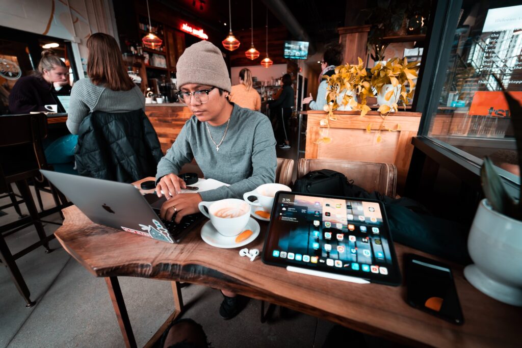 Schreiben im Kaffeehaus