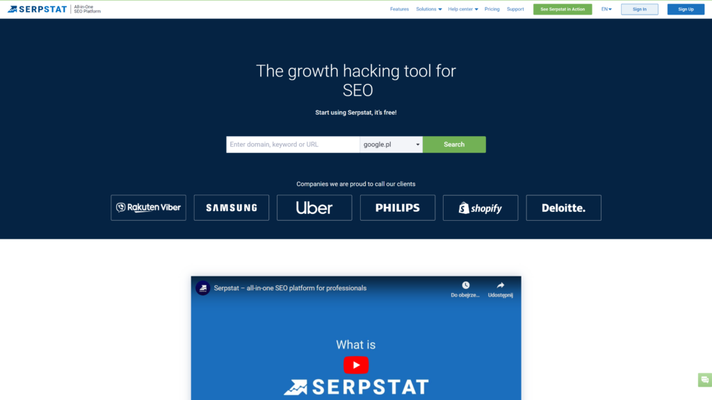 homepage sepstat