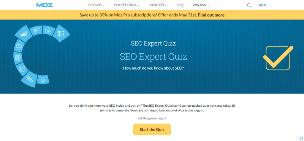 Das SEO-Experten-Quiz von Moz