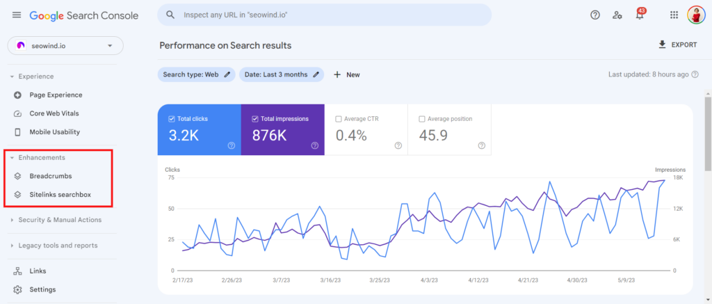 Google Search Console verbeteringen