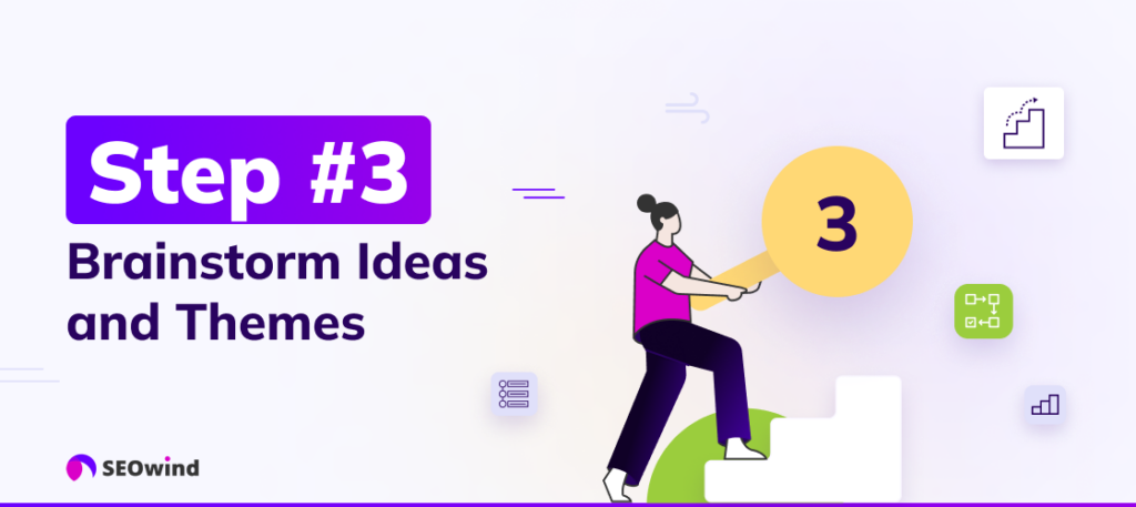 Stap 3: Ideeën en thema's brainstormen