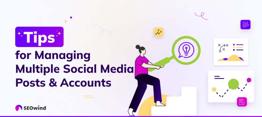 Tips voor het beheren van meerdere sociale-mediaposts en -accounts