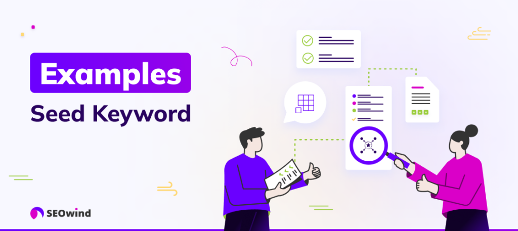 What is an example of a seed keyword?