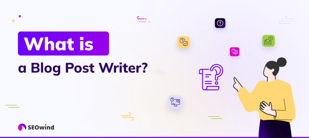 ¿Qué es un redactor de entradas de blog?