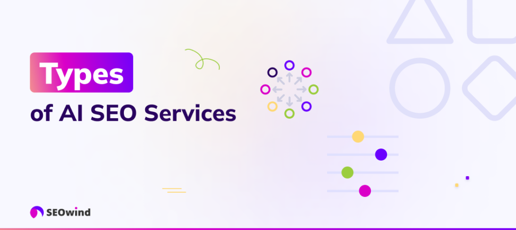 Soorten AI SEO-services