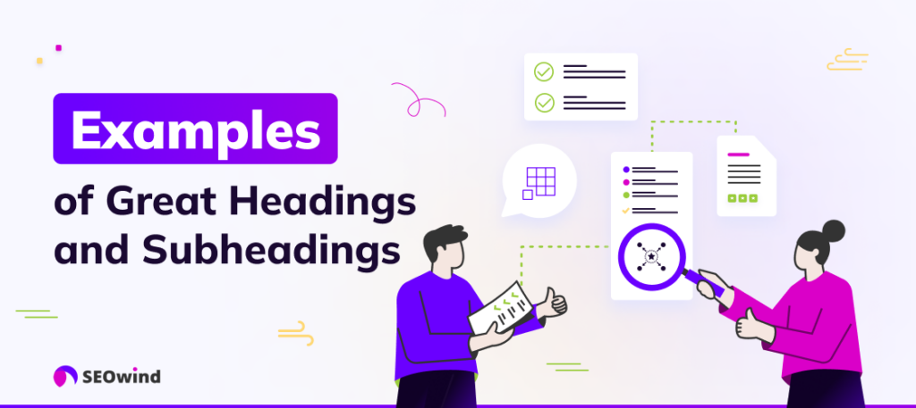 Examples of Great Headings and Subheadings
