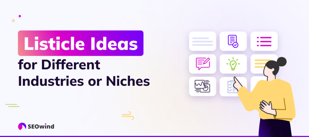 Listicle Ideas for Different Industries or Niches
