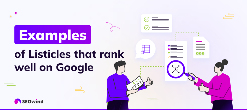 Examples of Successful Listicles That Rank Well on Google