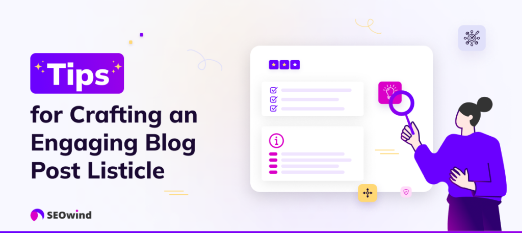 Tipps für die Gestaltung eines spannenden Blogbeitrags Listicle