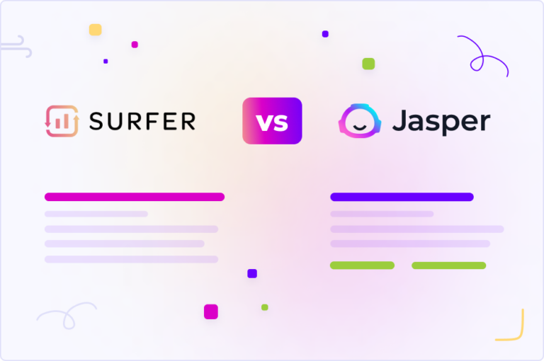 surfer seo versus jasper