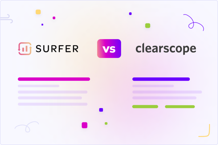 surfer vs clearscope