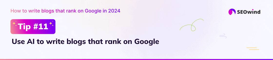 How to write blogs that rank on Google in 2024