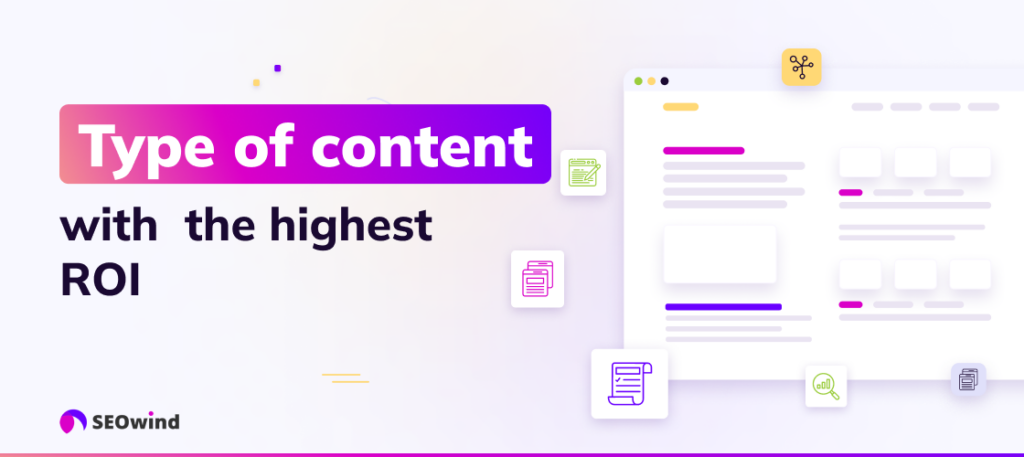 What type of content has the highest ROI?