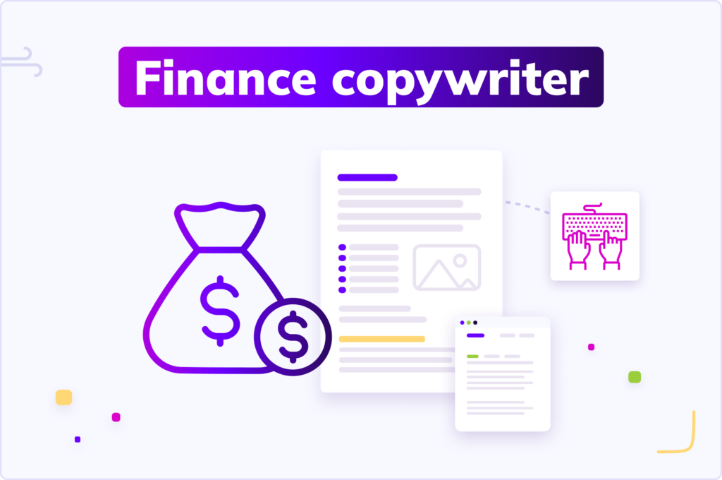 tekstschrijver financiën
