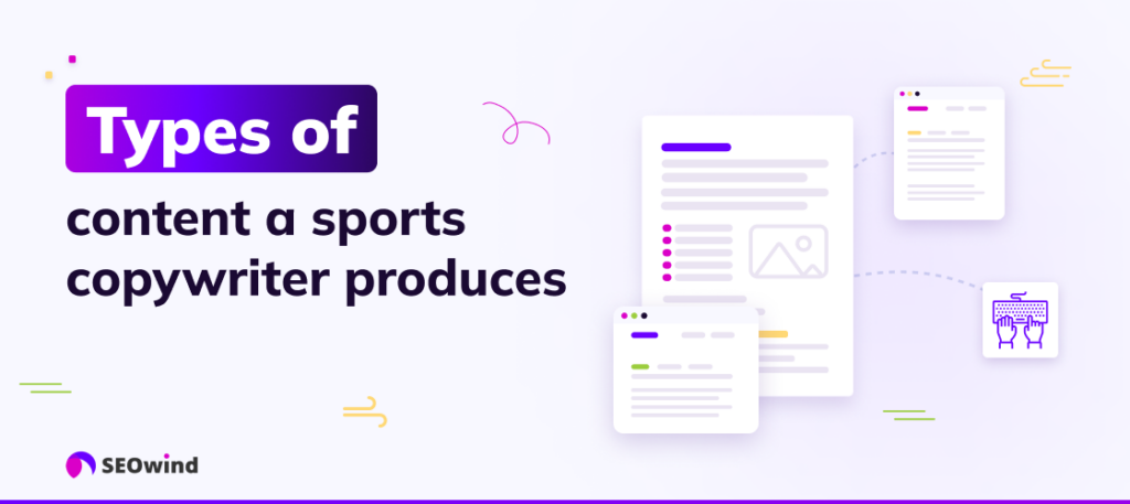 Types of Content a Sports Copywriter Produces