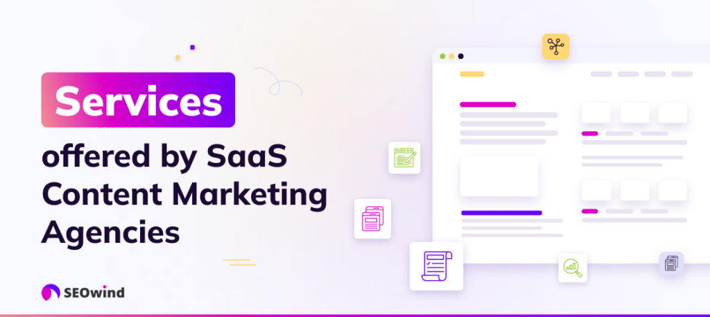 Servicios ofrecidos por las principales agencias de marketing de contenidos SaaS