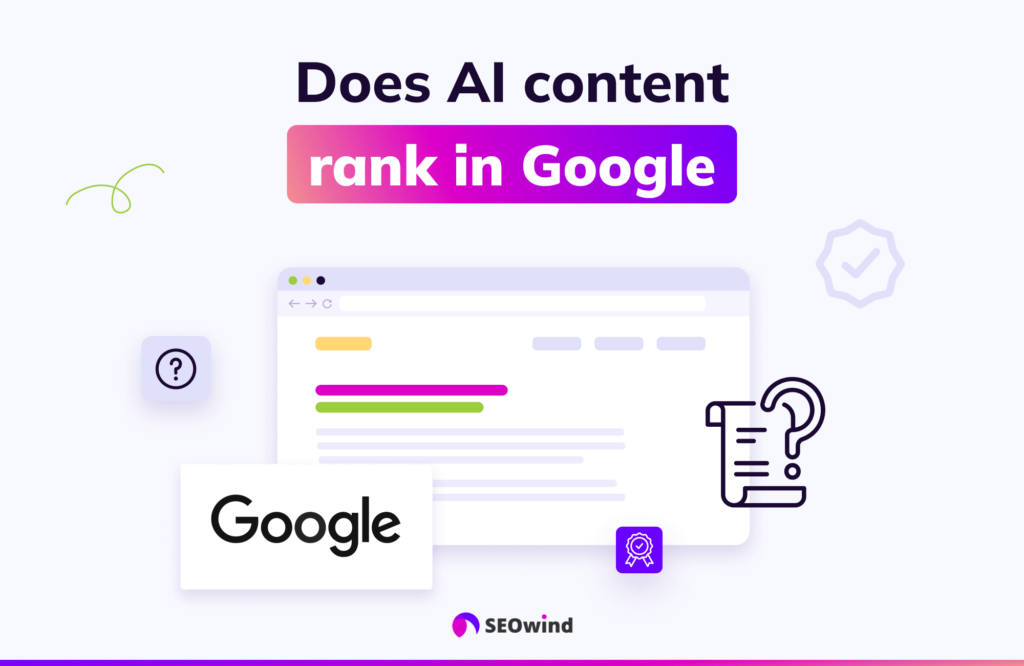 Wird AI-Inhalt von Google bewertet?