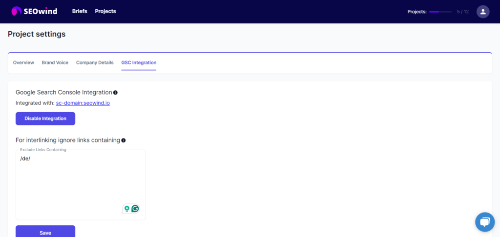 GSC integration successful