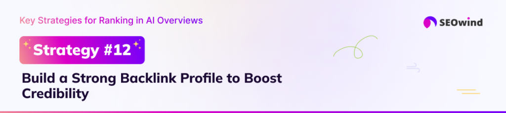 Strategie #12: Aufbau eines starken Backlink-Profils zur Steigerung der Glaubwürdigkeit