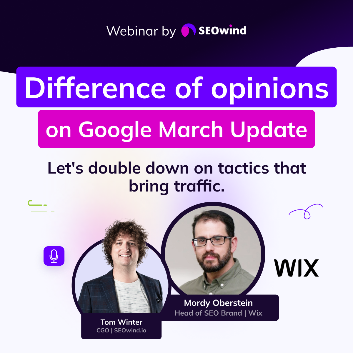Webinar with Mordy Oberstein from Wix