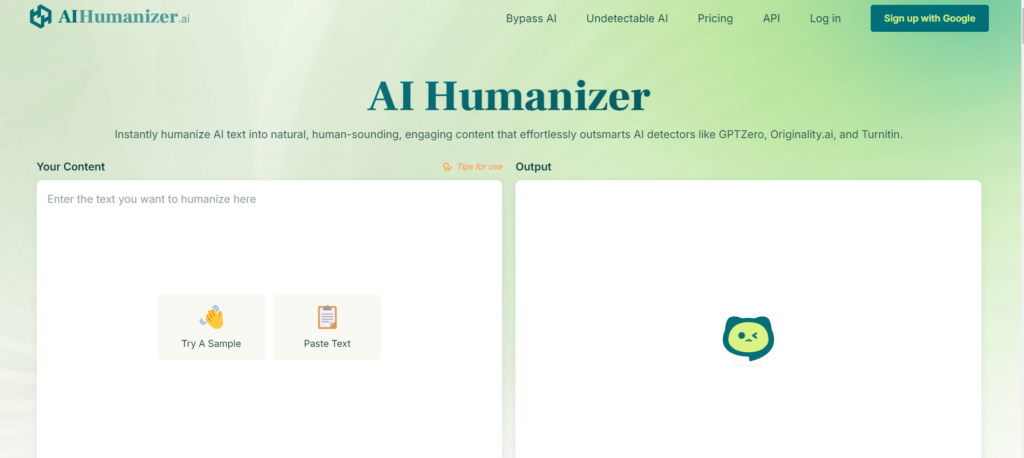 AIHumanizer - Distinguido por la humanización de textos