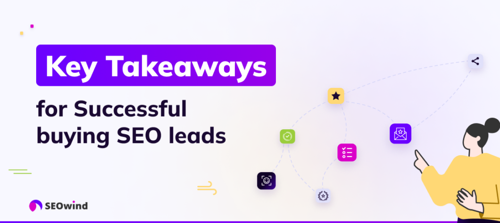 Key Takeaways for Successful buying SEO leads