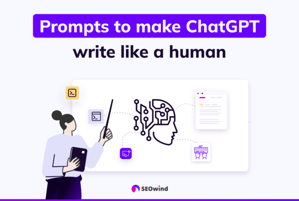 Prompts to make ChatGPT write like a human