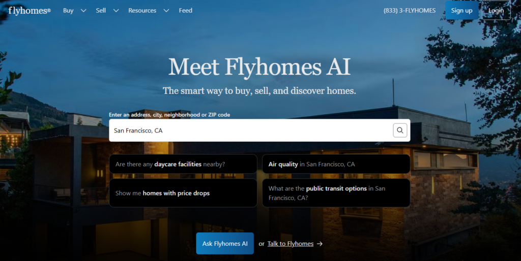 flyhomes homepage