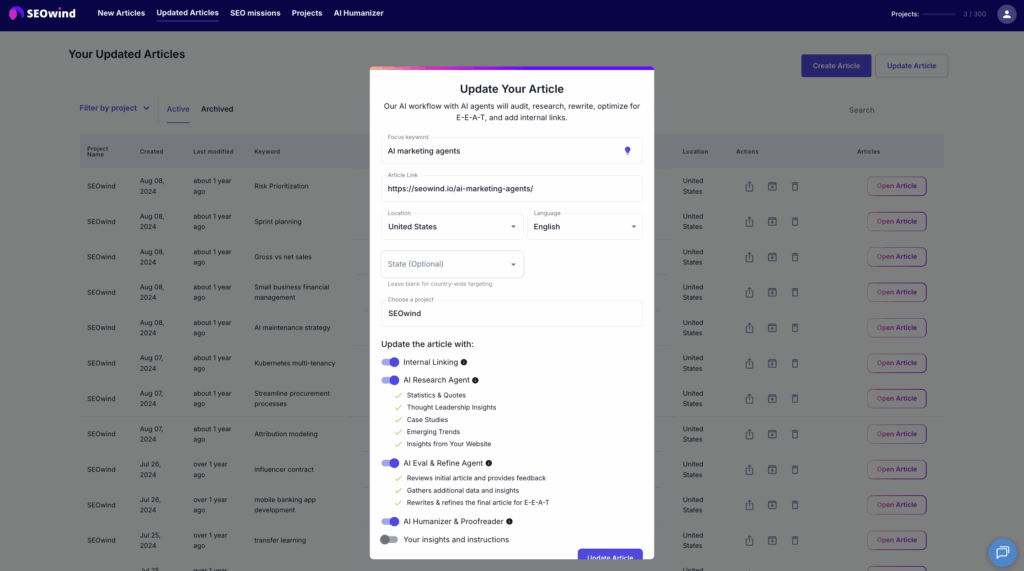 seowind content update